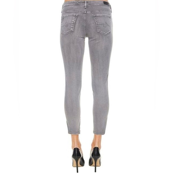 Women’s AG Adriano Goldschmied “stilt crop” Denim Size 30 - Picture 2 of 14